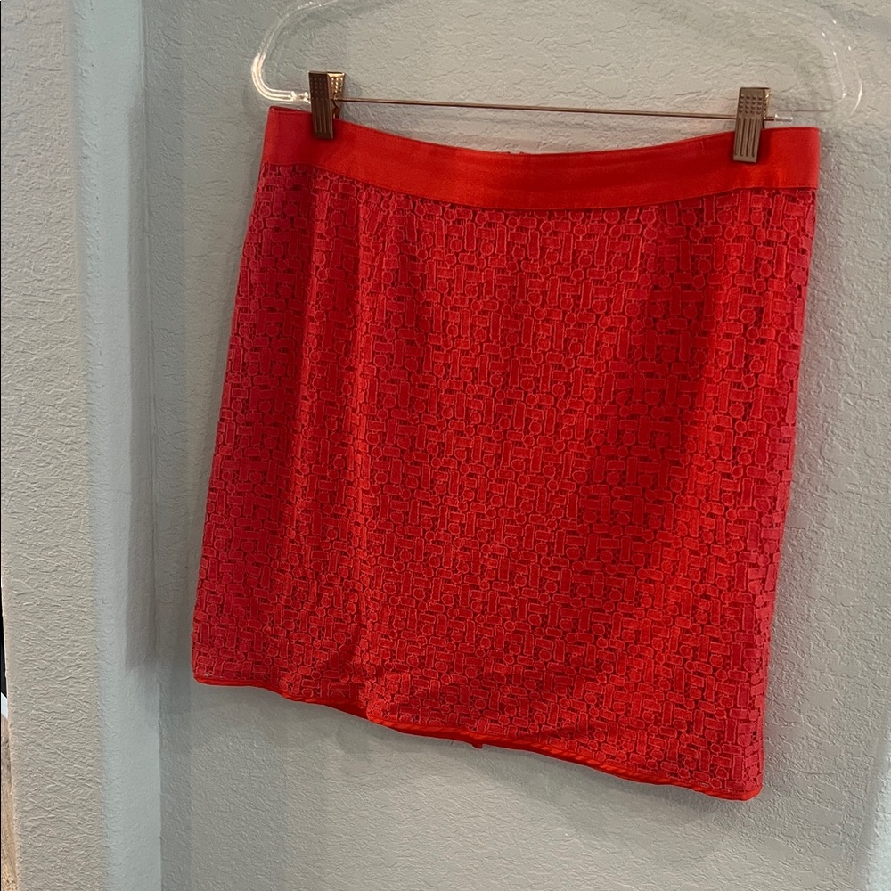 Amanda + Chelsea Coral Skirt- Size 12
